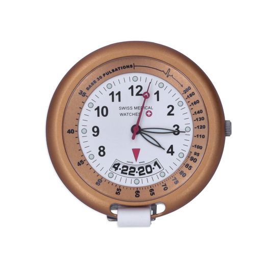 Swiss Medical Fob Watch, Professional Line - Gold - 