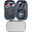 Pod Technical Cardiopod II Stethoscope Case for all Littmann Stethoscopes - Black & White Carbon