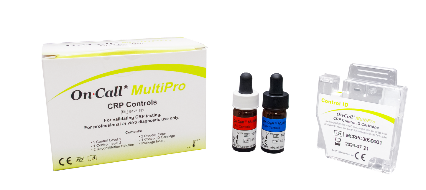 On Call MultiPro CRP controls