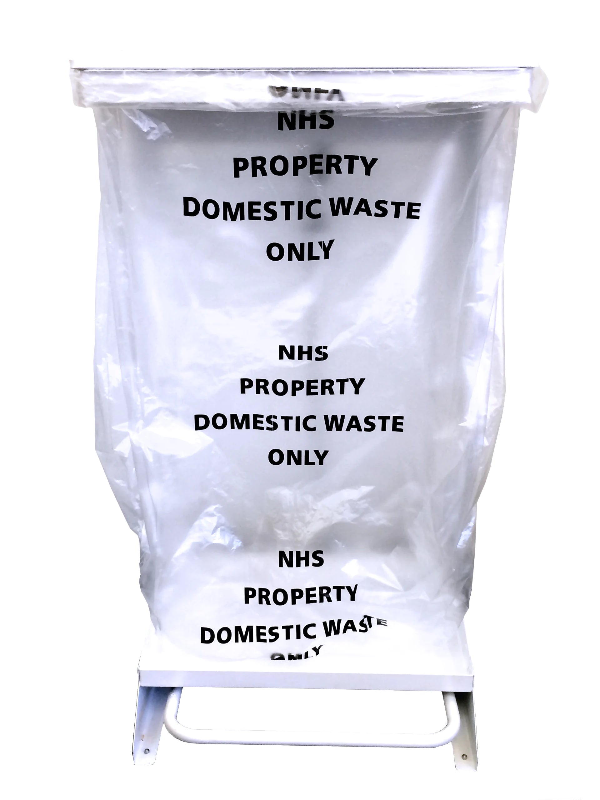 Clear - Light Duty Domestic Waste Bag - Small 20L - Roll of 50 - GV Health