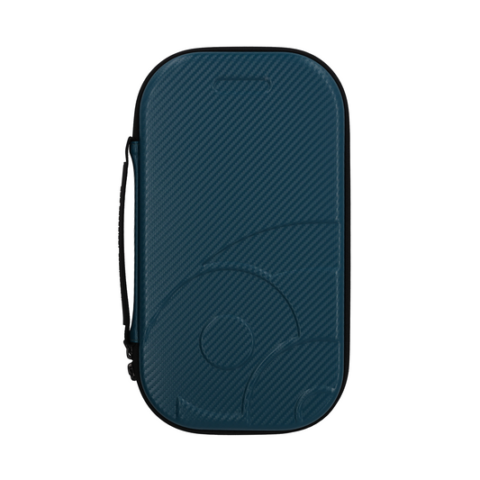 Pod Technical Cardiopod II Stethoscope Case for all Littmann Stethoscopes - Caribbean Blue Carbon