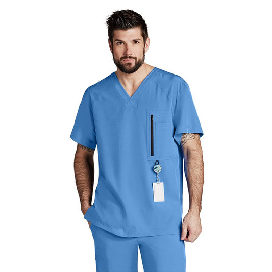 Barco One Scrub Top - Ceil Blue M - 