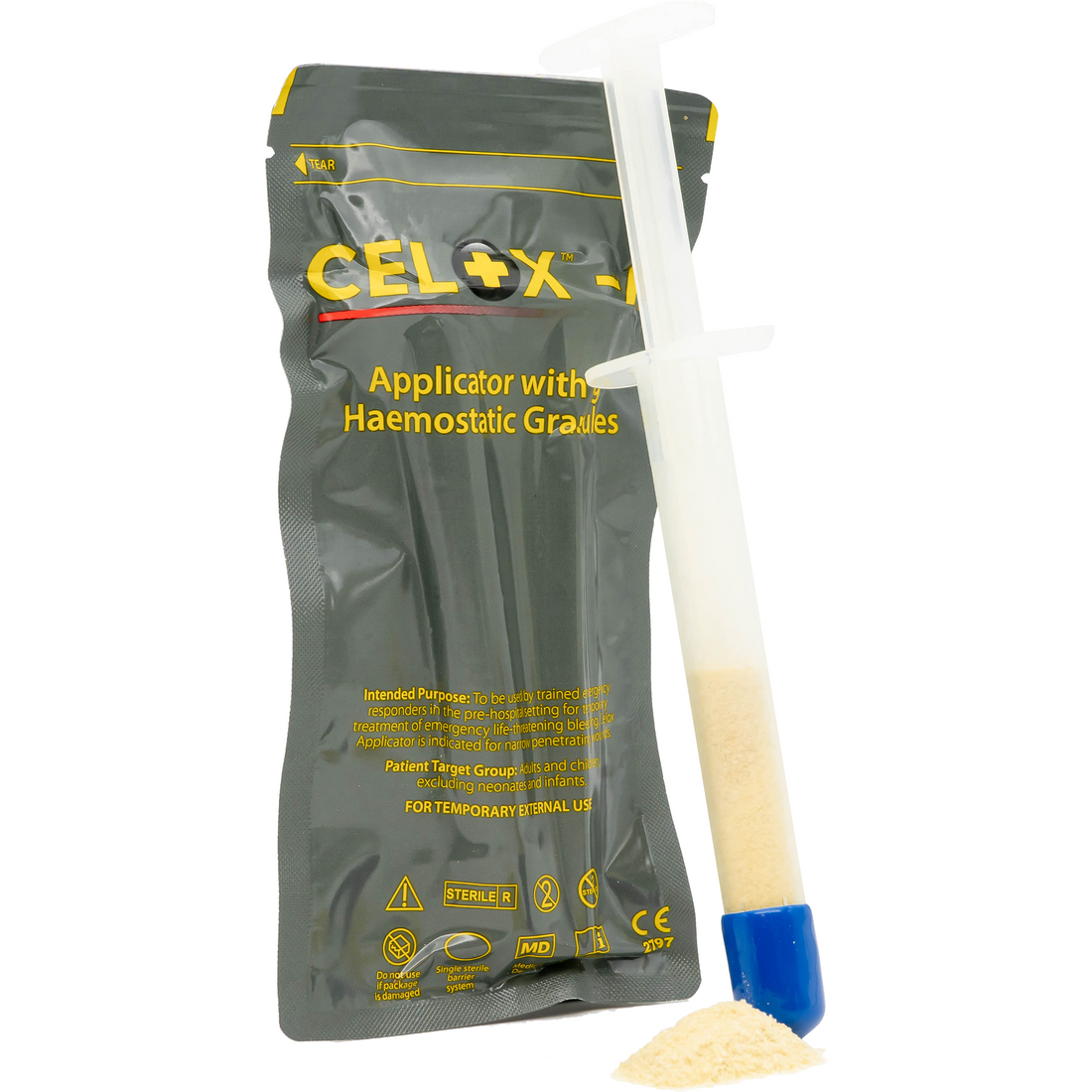 Cellox Celox-A 6g Pre-filled Haemostatic Granules Applicator – Medisave UK