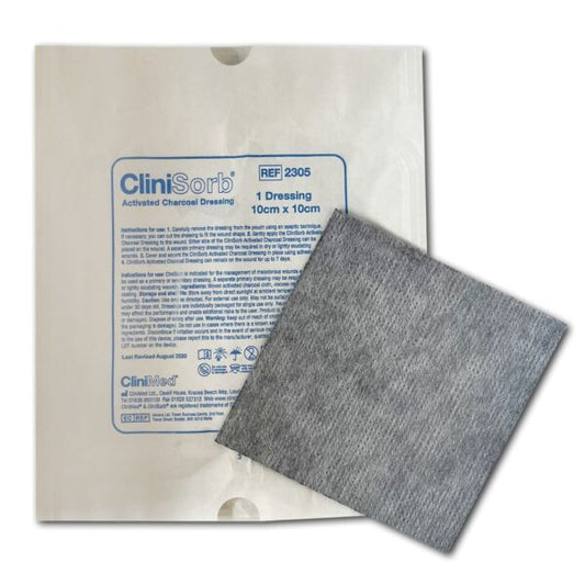 Clinisorb odour eliminating Dressing 10 x 10cm - Box of 10