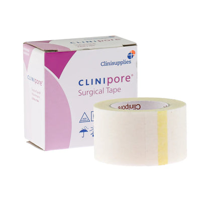 Clinipore Surgical Tape (Permeable Non-Woven Synthetic Adhesive Tape) 2.5cm x 5m - Single