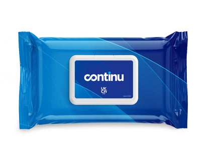 Continu 2 in 1 Wipes - Pack of 200 - Continu
