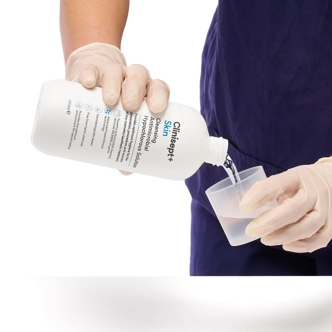 Clinisept+ Skin Cleansing Antimicrobial Hypochlorous Solution - 490ml