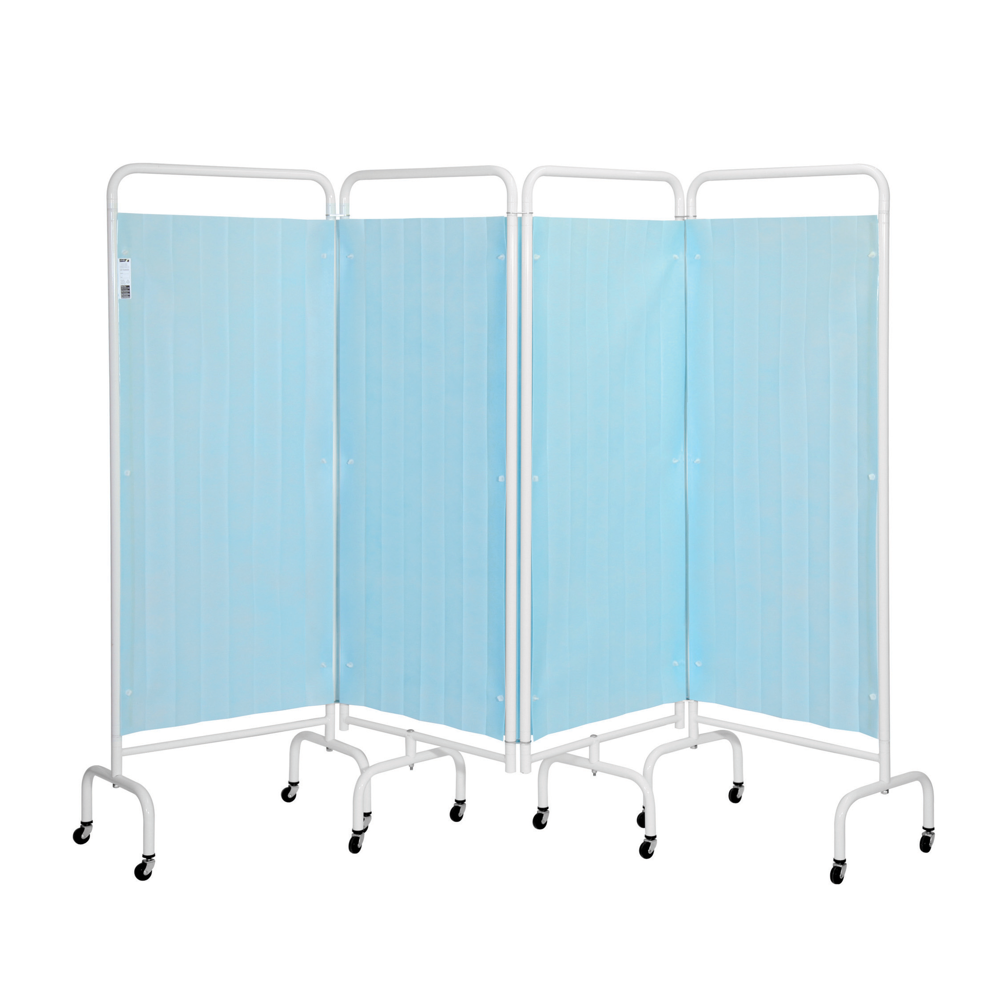 Sunflower Mobile Screen with Disposable Curtains - 4 Section - 