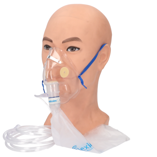 Adult Non Rebreathing Mask, Bag, and tubing