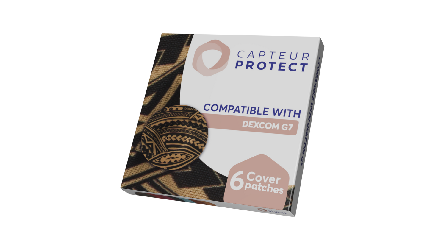 Capteur Protect Cover Patches DG7 Tattoo - Box of 6