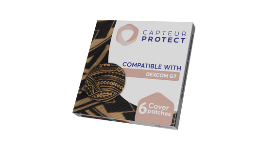 Capteur Protect Cover Patches DG7 Tattoo - Box of 6