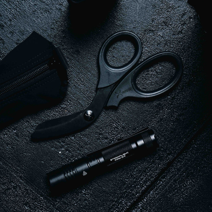 XShear Trauma Shears - Black Titanium - XShear