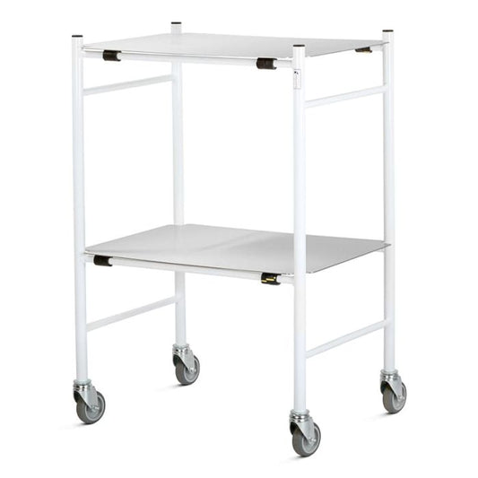 Trolley, Dressing, Mild Steel, 2 Removable Shelves, 450mm - 