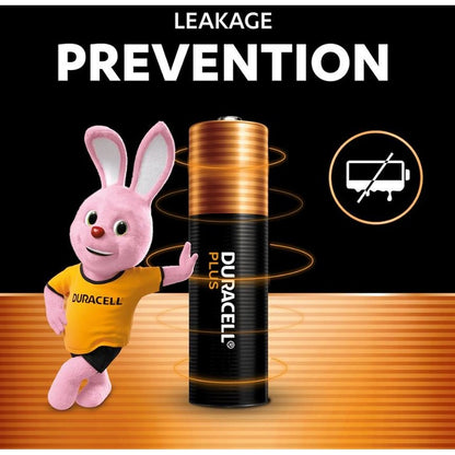 Duracell Plus AA Alkaline Batteries - Pack of 4 - 
