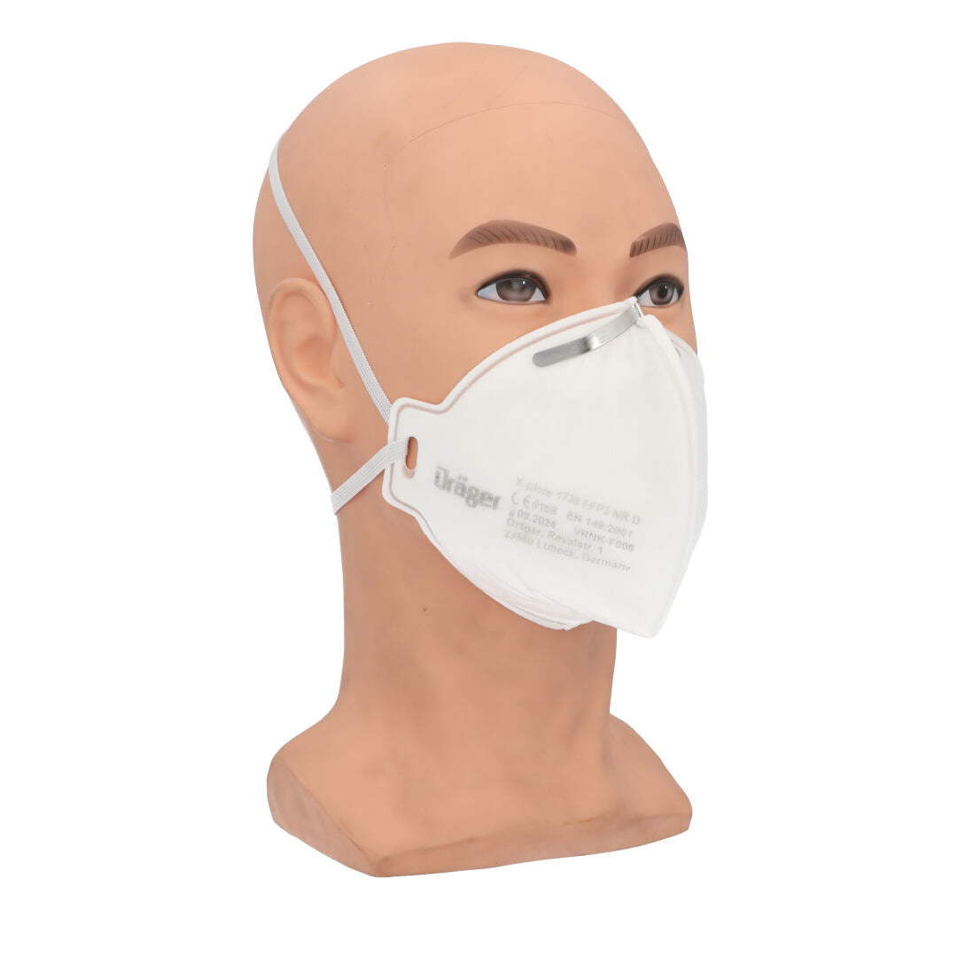 Drager FFP3 Unvalved Respirator Mask - Box of 20 - CLEARANCE - Expiry August 2024 - Drager