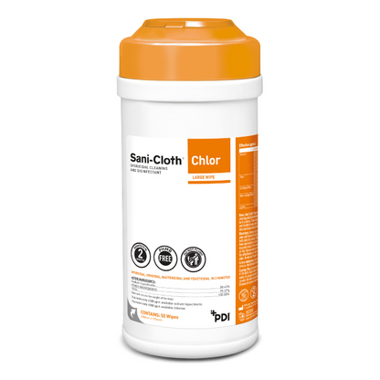 Sani-Cloth® Chlor - Large Canister (80)