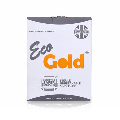 EcoGold Speculum Medium Long (Sterile) With Lock - Brown - Pack of 20 - EcoGold