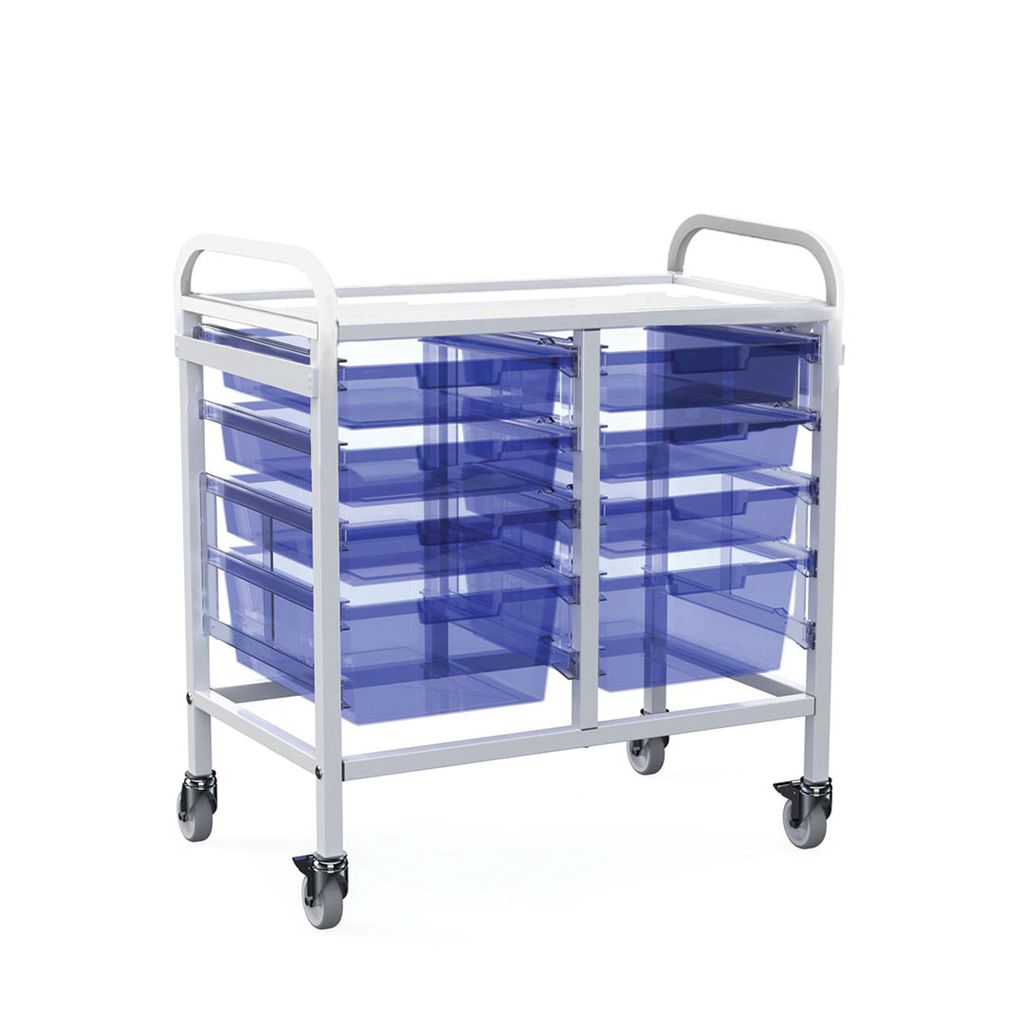 Shuttleworth Low Double Medical Storage Trolley - 