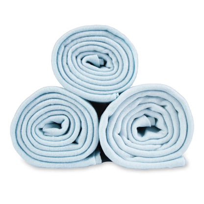 Standard blanket fleece- pale blue - Pack of 30
