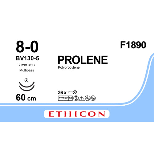 PROLENE Monofilament Blue 60cm Suture - Box of 36