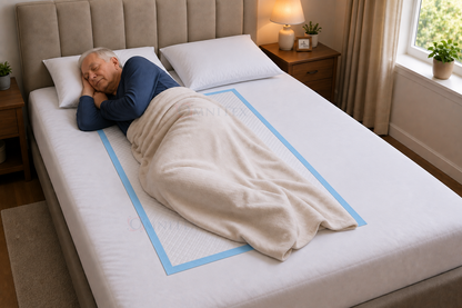 Omnitex XXL Disposable Bed Pads 4000ml w Full Adhesive strips - 150cm x 80cm - Pack of 15 - 