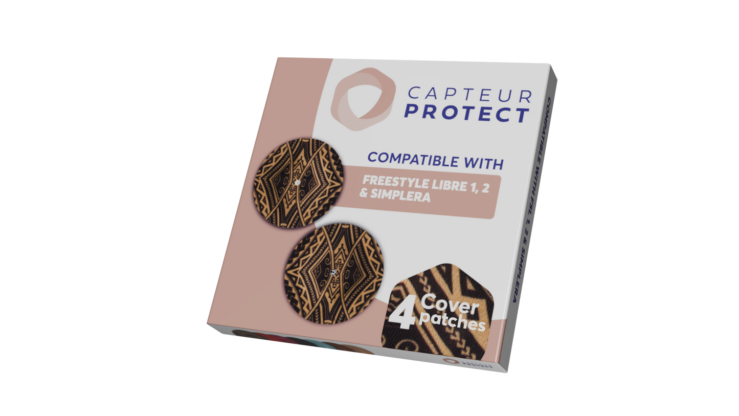 Capteur Protect Cover Patches for FSL 2 & SIM - Tattoo - Box of 4