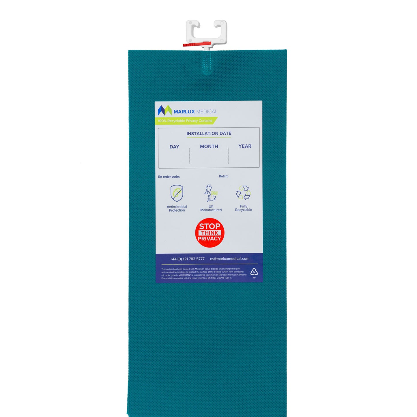 Marlux 7.2M x 1.95M Fast-Fit Anti-Bac Curtains - 