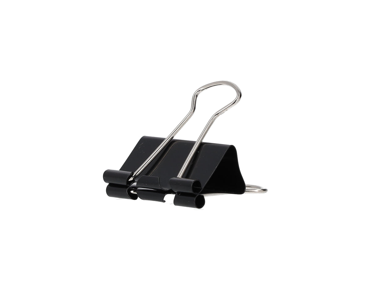 Paper Clips Block Fold-Back Paper Clips Black 32mm - Pack of 10 – Medisave UK