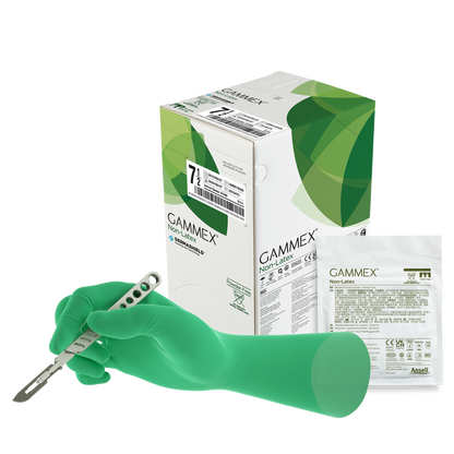 Gammex Sterile Non-Latex Neoprene Surgical Gloves - Box of 50 - 