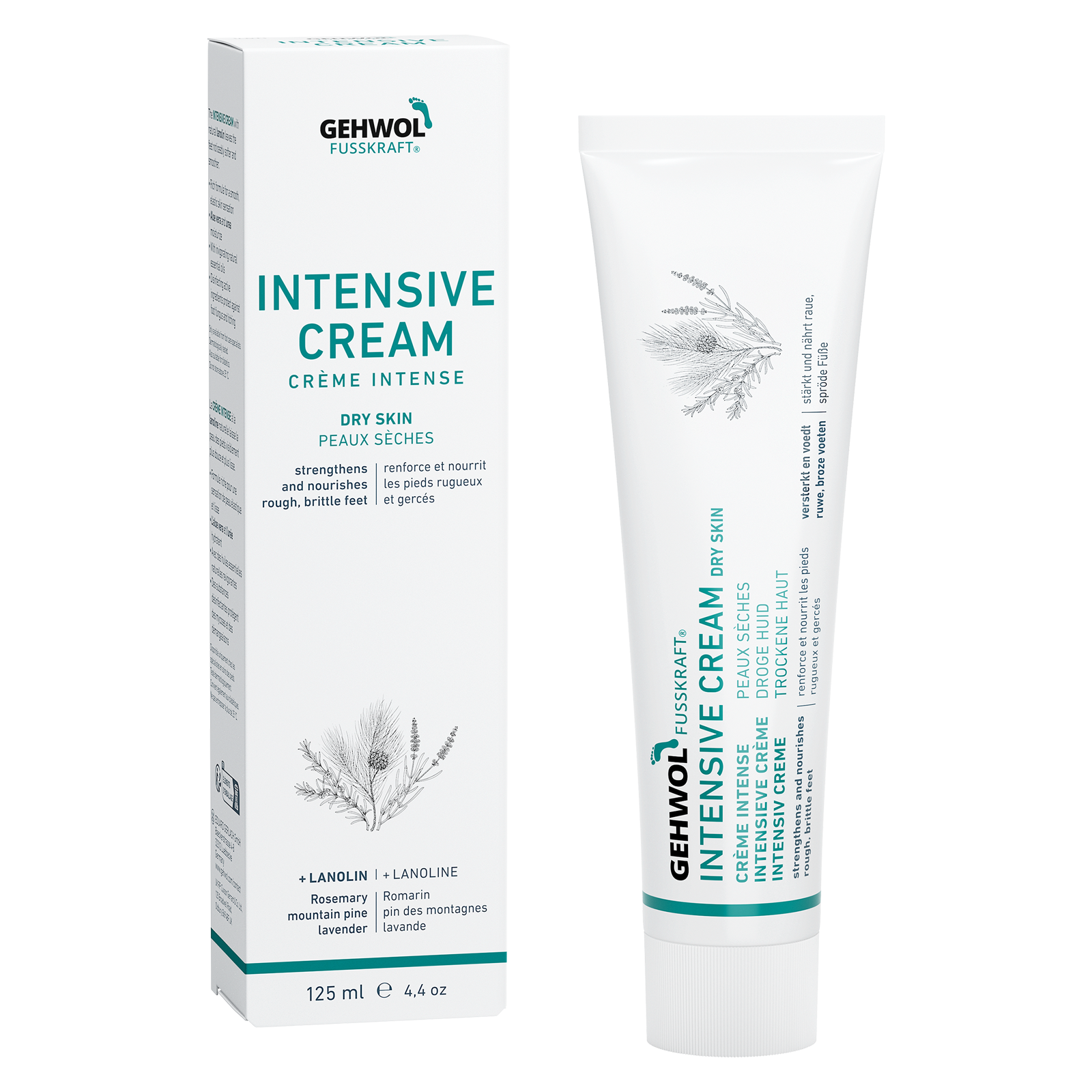 Gehwol Foot Cream Tube - Blue 125ml (G) – Medisave UK