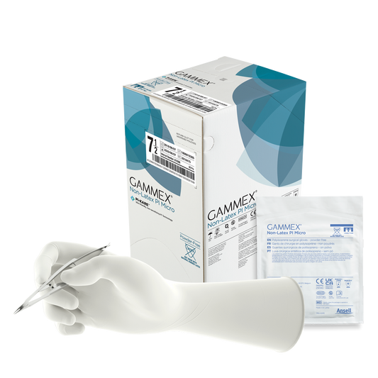 Gammex Non-Latex PI Polyisoprene Surgical Gloves - SIZE 6 x Box of 50