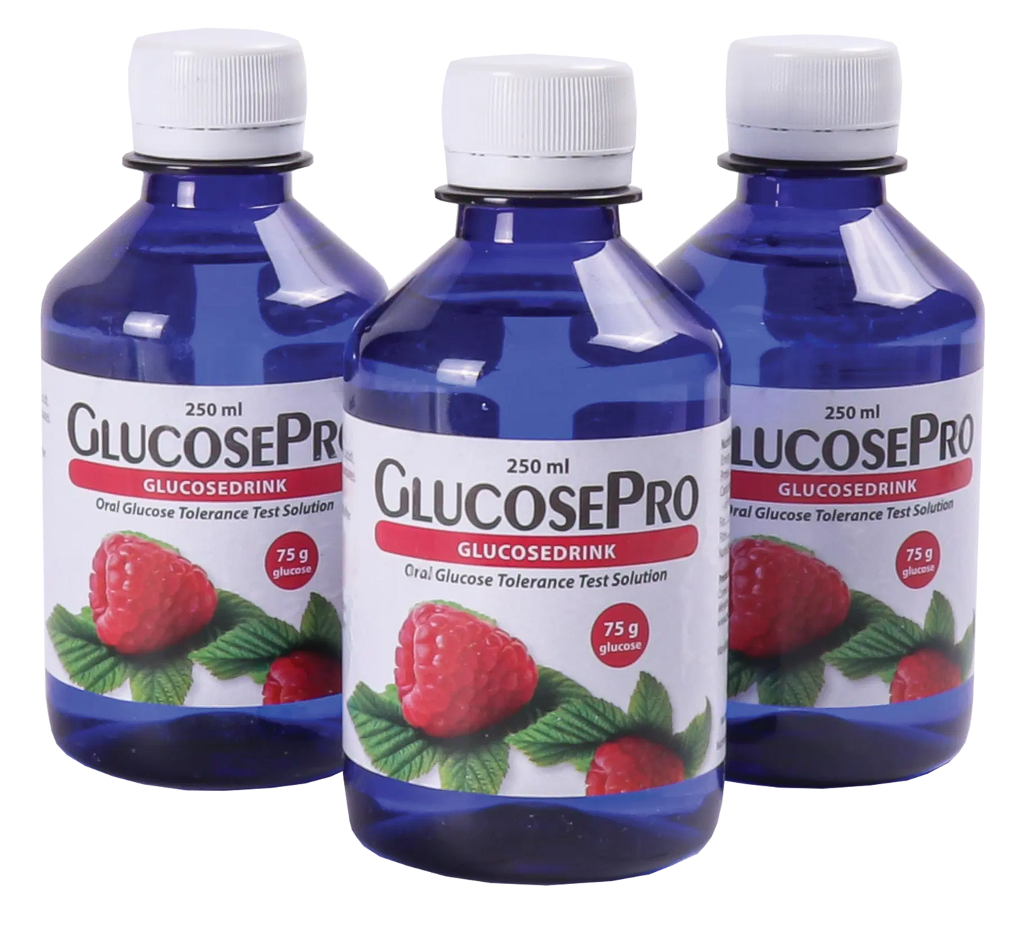 Glucose Pro Raspberry Flavour 250ml  - Case of 24