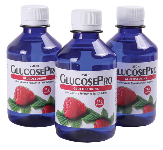 Glucose Pro Raspberry Flavour 250ml  - Case of 24