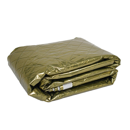 THERMARMOUR Emergency Blanket with tape, 2m x 1.5m - Olive Green - 
