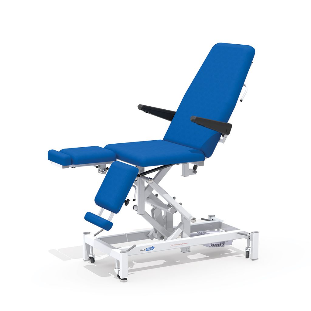 Medi-Plinth Non-Tilting Podiatry Chair - Electric - 