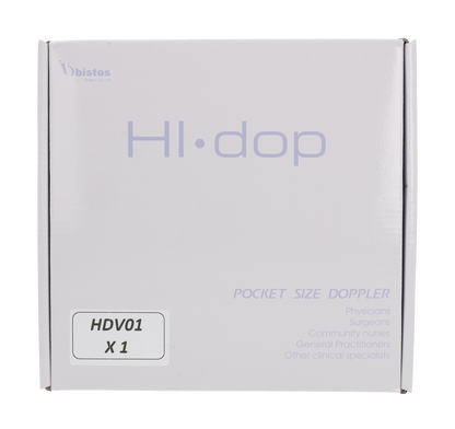 Hi-Dop Vascular Doppler with 4, 5 and 8MHz Probes - 
