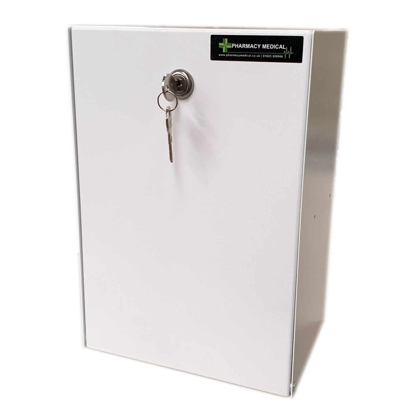 Pod Locker, 220mm x 320mm x 160mm, Side Hinge, No Shelf, Key Cam Lock - 