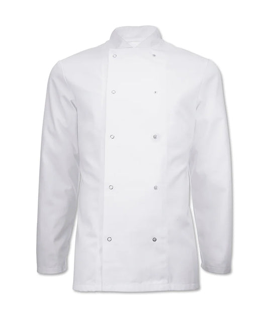 Long Sleeve Stud Chef's Jacket - 