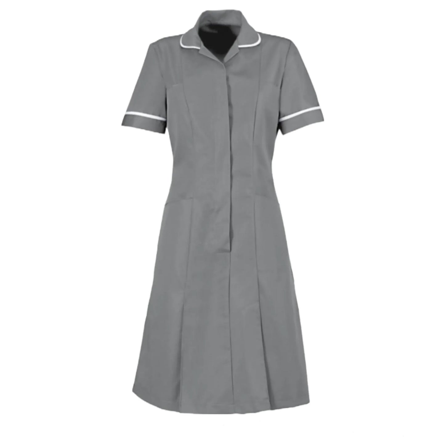 Classic Collar Dress - Zip Front - Contemporary Cut - 