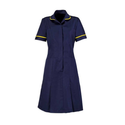 Classic Collar Dress - Zip Front - Contemporary Cut - 