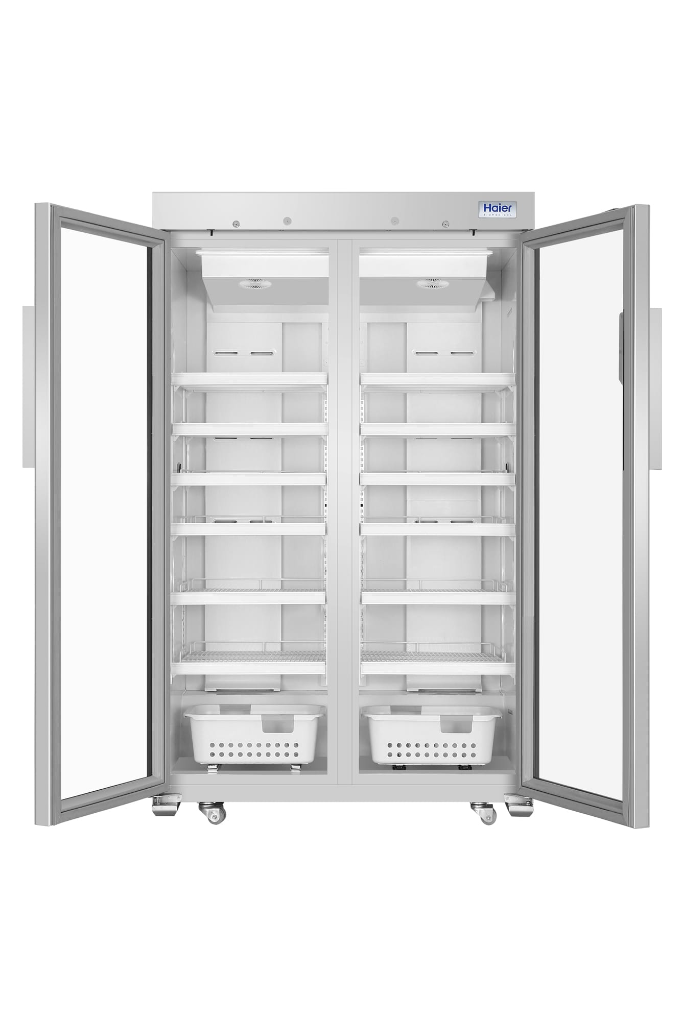 Pharmacy Refrigerator - 1030 Litres - Double Glass Door - 