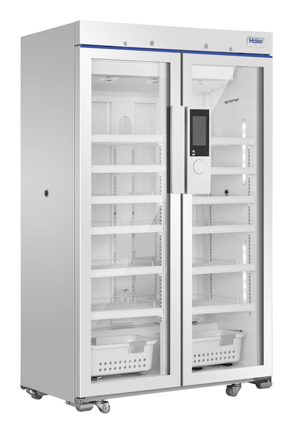 Pharmacy Refrigerator - 1030 Litres - Double Glass Door - 