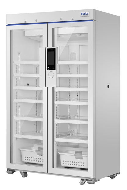 Pharmacy Refrigerator - 1030 Litres - Double Glass Door - 