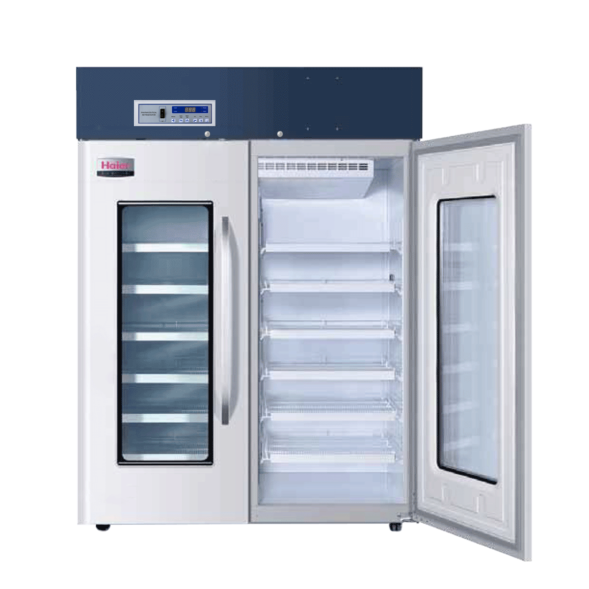 Pharmacy Refrigerator - 1378 Litres - Double Glass Door - 