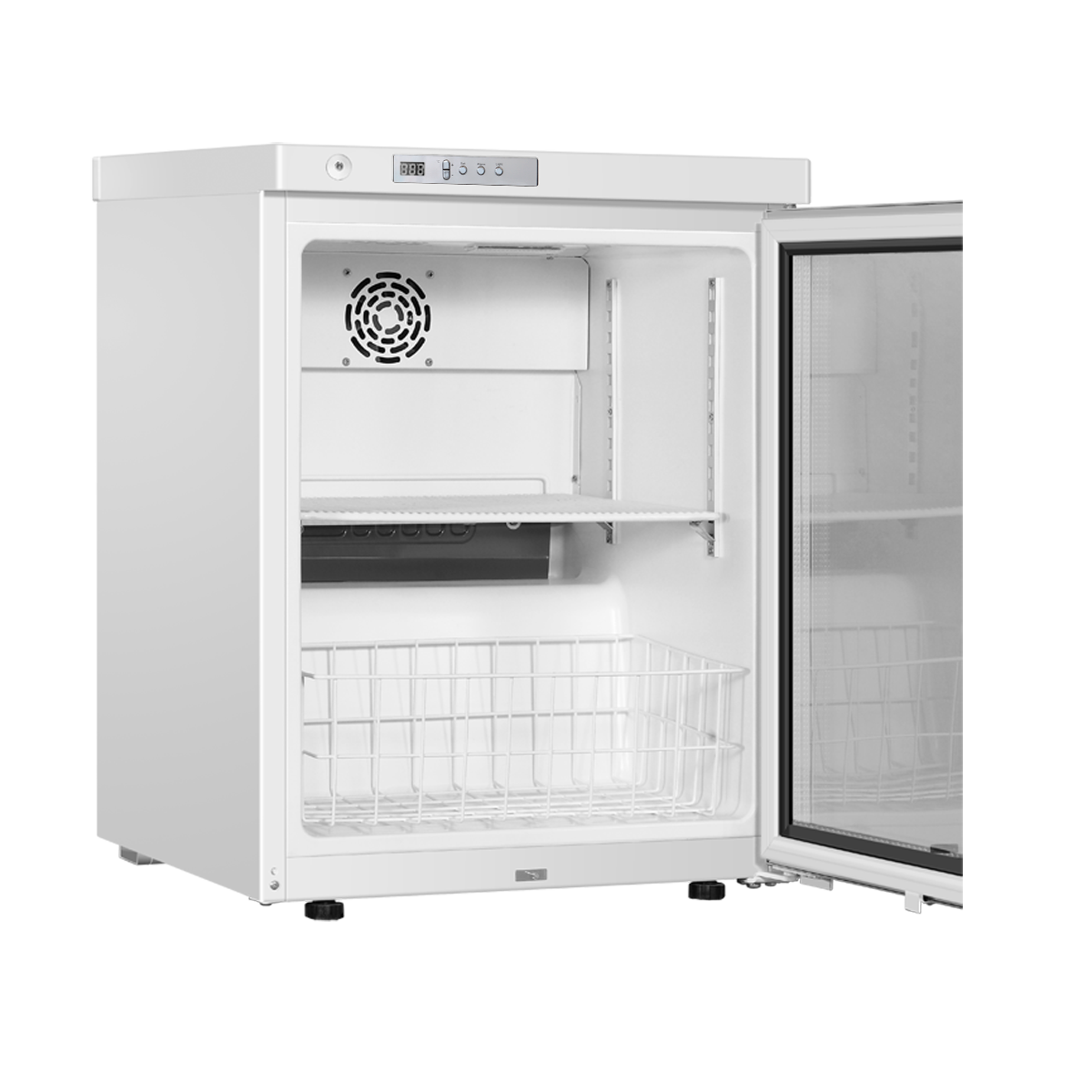 Pharmacy Countertop Refrigerator - 68 Litres - Glass Door - Haier