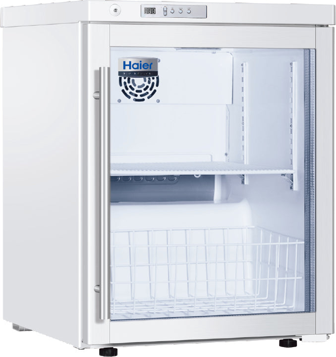 Pharmacy Countertop Refrigerator - 68 Litres - Glass Door - Haier