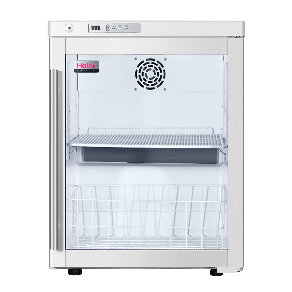 Pharmacy Countertop Refrigerator - 68 Litres - Glass Door - Haier
