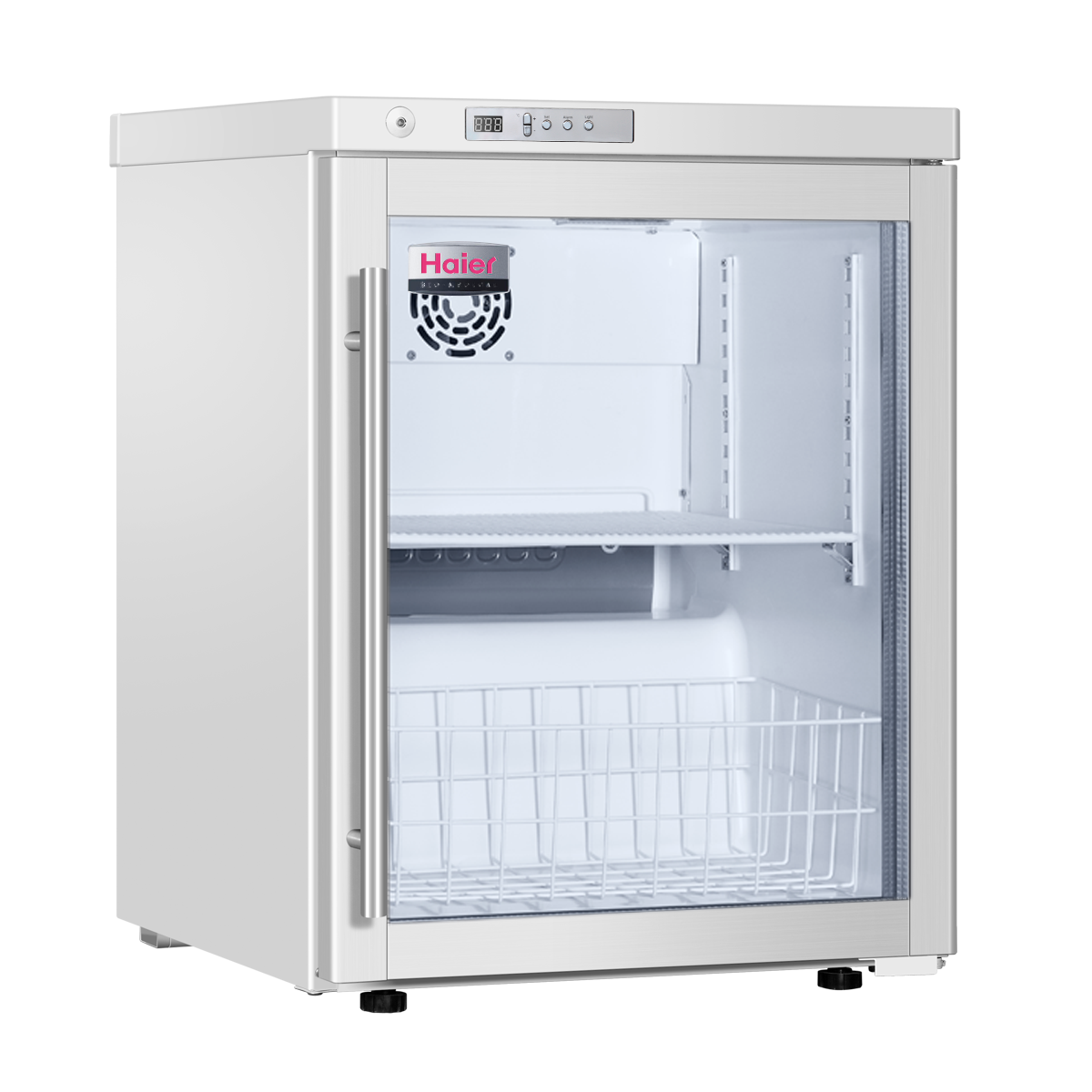 Pharmacy Countertop Refrigerator - 68 Litres - Glass Door - Haier