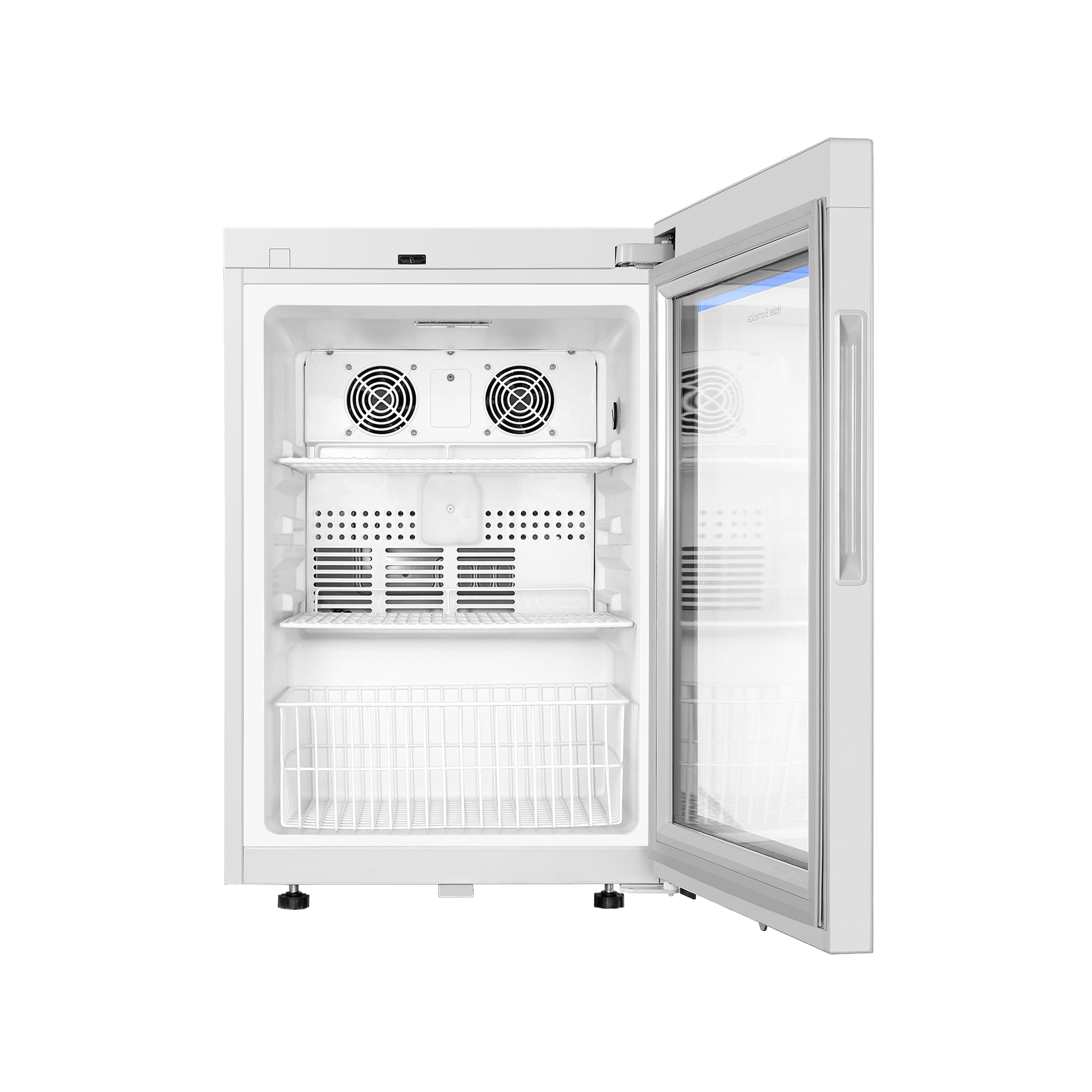 Pharmacy Countertop Refrigerator - 85 Litres - Glass Door - Haier