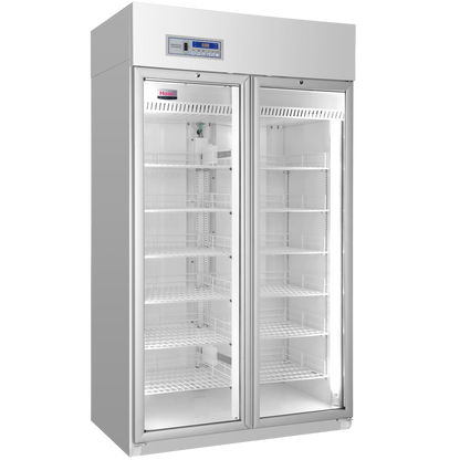 Pharmacy Refrigerator - 940 Litres - Double Glass Door - Haier